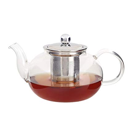 Teapot-Glass with Tea Infuser
